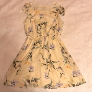 La Babite Floral Dress Yellow